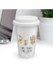 Mr. & Mrs. Panda Tumbler Waldtiere Aloha mit Spruch in Weiß