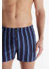 Götzburg Boxershort 2Er Pack Wildlife in blau-mittel-Streifen