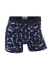 CR7 Boxershort 4er Pack in Blau/Grau