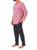 NORMANN langarm Schlafanzug Loungewear - 71820 in rot