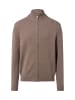 Andrew James Strickjacke in taupe - 0005