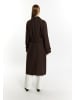 DreiMaster Damen Übergangsmantel Aus Wollgemisch in Braun
