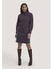 Hessnatur Strick Jacke Relaxed Cropped in dunkle traube