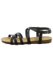 Plakton Sandale in schwarz