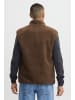 BLEND Plüschweste Sweatshirt in light brown