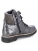 WALDLÄUFER orthopädischer Stiefel mit Warmfutter in grau