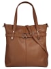 Cluty Shopper echt Leder in cognac