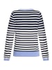 Betty Barclay Feinstrickpullover mit Rundhalsausschnitt in Patch Dark Blue/Blue