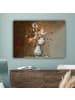 MuchoWow Leinwand Bilder Blumenvase