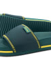 Flip Flop Slides "pool*neoprene" in BlaugrÃ¼n / Gelb