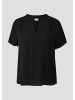 s.Oliver BLACK LABEL Bluse kurzarm in Schwarz