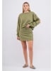 Tom Barron Freizeitanzug Women Sweatshirt And Skirt Set in khaki