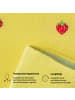 von Jungfeld Motivsocken FRUITY ICONS in Strawberry - Bright Yellow