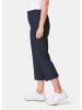 GOLDNER Kurzgröße:  Schlupfhose Martha, bi-elastisch, 3/4 in marine