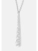 Ethische Diamanten Halskette aus 375 Weißgold mit Lab Grown Diamant