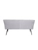 MCW Esszimmer-Set K16 2er-Set Stuhl+Sitzbank, Hellgrau