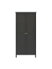 ebuy24 Kleiderschrank Tromsø Kaffeefarben 178 x 50 cm