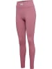 Hummel Hummel Leggings Hmlpulse Multisport Damen in WISTFUL MAUVE