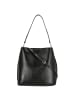 Seidenfelt Alunda Hobo - Schultertasche 33 cm (glossy black) in glossy black