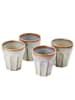 Butlers Butlers Kaffeetasse BERGAMO 6er-Set in Taupe