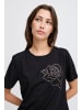 b. young BYULOVELY TSHIRT 2 - regular fit in Black