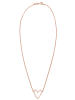 Elli Halskette 925 Sterling Silber Herz in Rosegold