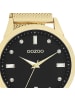 Oozoo Analog-Armbanduhr Oozoo Timepieces gold groß (ca. 40mm)