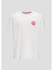 QS T-Shirt in 01D0_weiß