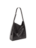 DuDu Up Schultertasche Leder 32 cm black nude