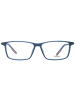 Ermenegildo Zegna Herren Optische Fassungen Rechteck Blau