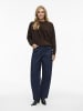 Vila Shirt VIReflect Be You in schoko