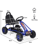 COSTWAY Gokart von 3-6 Jahren in Blau