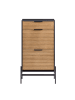 SoBuy Schuhschrank in Hell-Eiche - (W) 40 x (H) 115 x (L) 64 cm