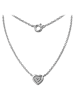 SilberDream 925 Sterling Silber Damen SilberDream Halsketten Herz  ca. 45cm