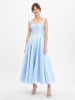 Marie Lund Kleid in hellblau - 0001