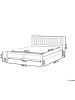 Beliani Doppelbett MAYENNE in Grau - (W) 169 x (H) 88 x (L) 208 cm