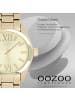 Oozoo Analog-Armbanduhr Oozoo Vintage Series gold groß (ca. 40mm)