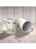 Mr. & Mrs. Panda Kaffeebecher Einhorn Happy mit Spruch in Weiß