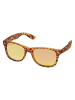 Urban Classics Glasses in brown leo/orange