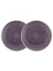Butlers Teller SUMATRA 2er-Set in Violett