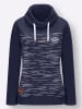 WITT WEIDEN Sweatshirt in marine-bedruckt