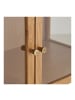ebuy24 Vitrinenschrank Vigga Eiche 90 x 40 cm