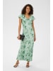 Kaffe Kleid KAsadie Regular fit in Dusty Green/Green Flower