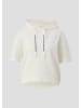 s.Oliver Sweatshirt kurzarm in Creme