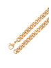 faina Women Curb Chain Link Bracelet in Rose Gold