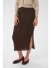 Kaffe Rock KAveronia Slim fit in Coffee Bean