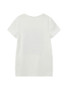 s.Oliver T-Shirt kurzarm in Creme-weiß