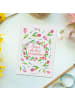Mr. & Mrs. Panda Wanddeko Mama Tulpen mit Spruch in Bunt