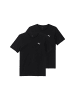 Puma T-Shirt Ess Logo Tee Multipack M in schwarz