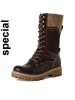 Tamaris Schnürstiefel in braun